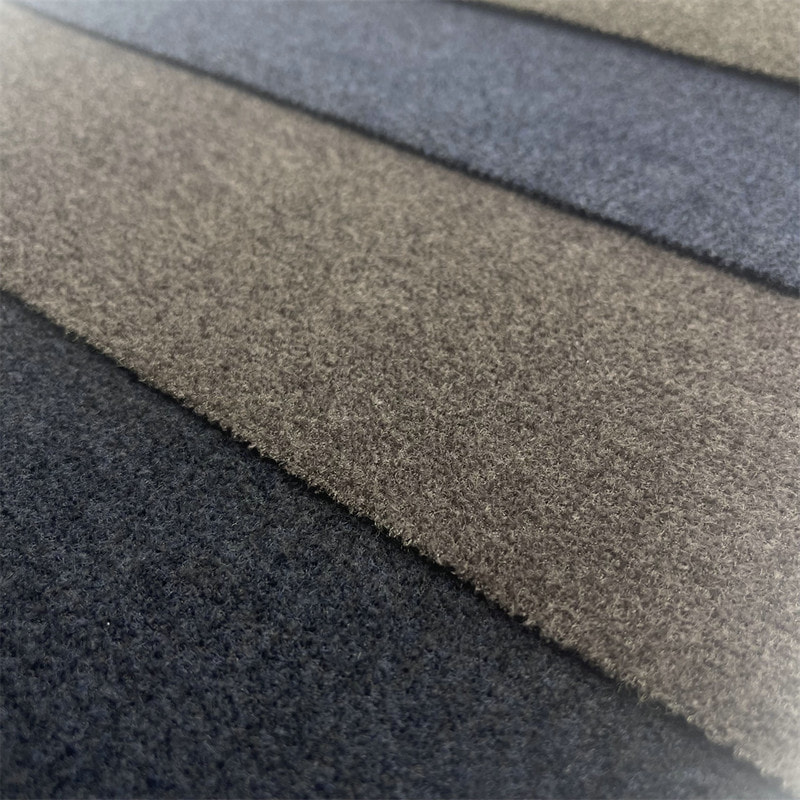 Tejidos de poliéster cálidos con pincel liso clásico para abrigos A23010